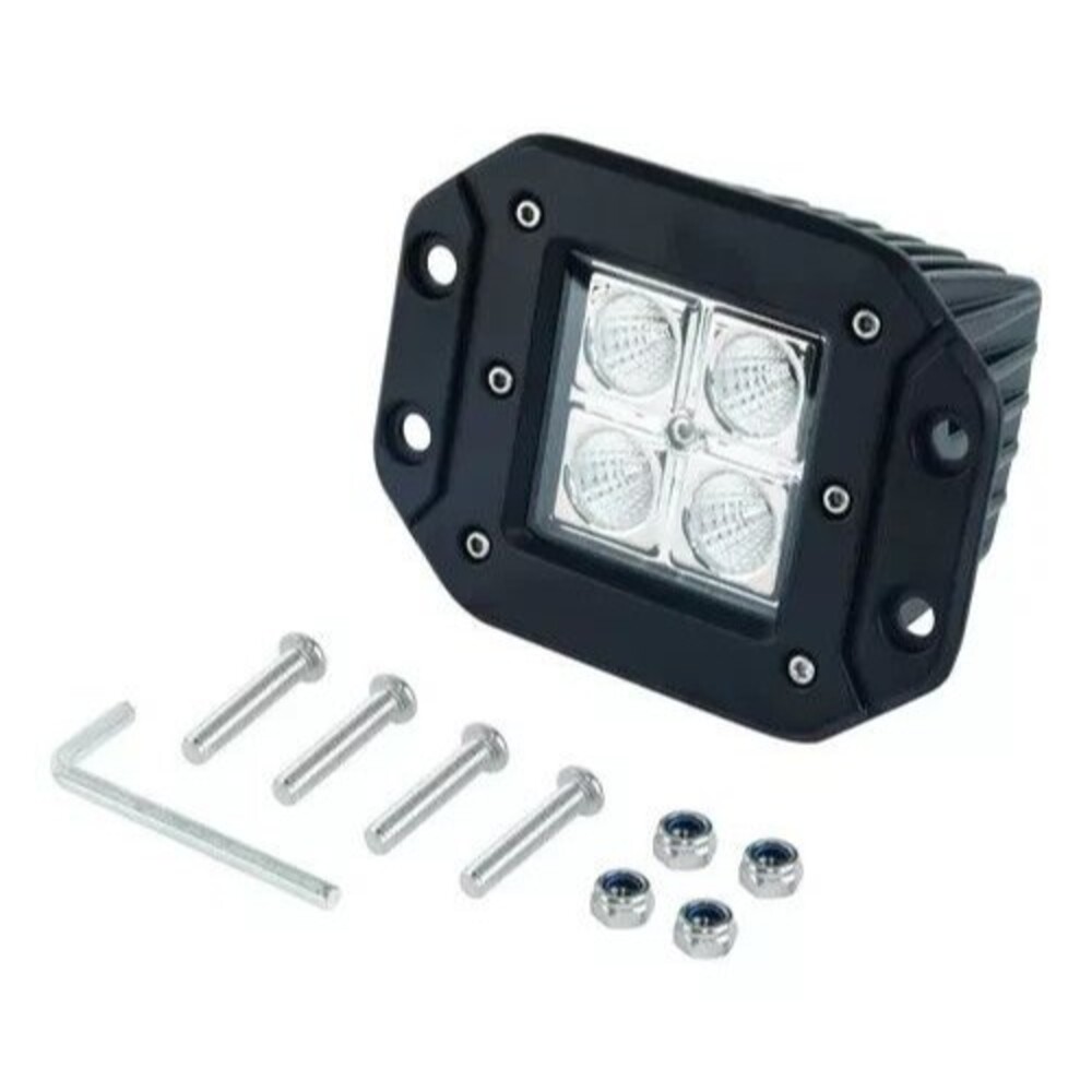Blazer LED Baja Tough C3073KFM 2" Flush Mount Flood Light, 4-LED